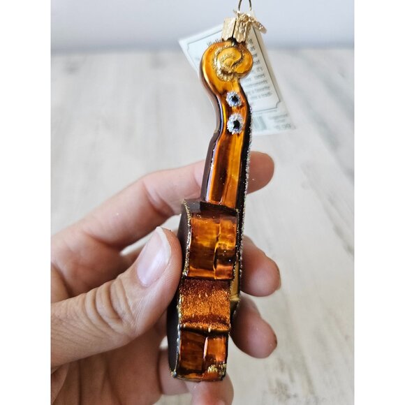 Old world OWC violin guitar musical band glass ornament Xmas tree - Picture 6 of 10